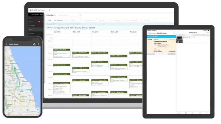 ServiceBridge field service management platform for cleaning service companies
