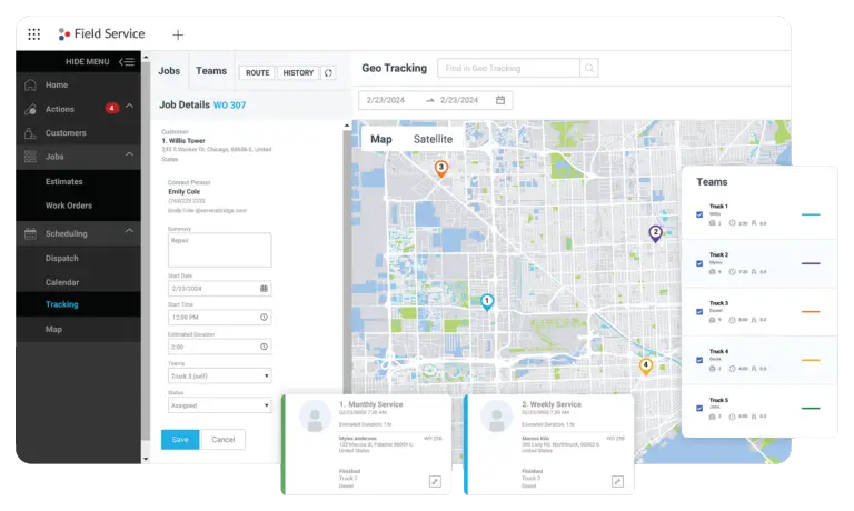 Electrician Mobile App — Tech App — iOS & Android