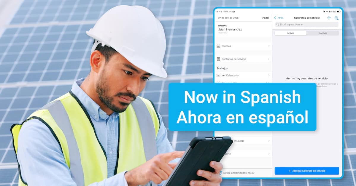 Introducing Spanish for ServiceBridge Mobile article image